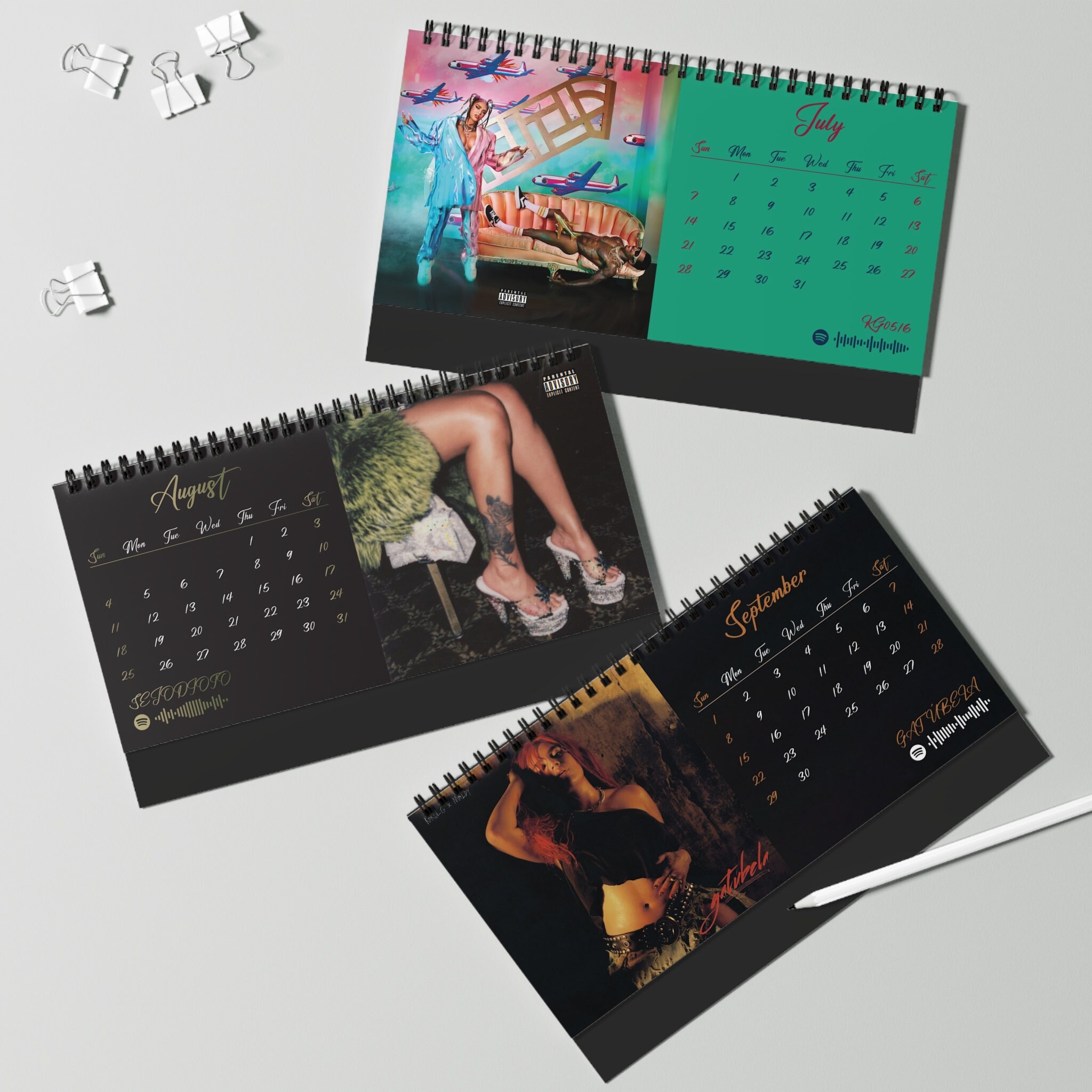2024 Karol G Desk Calendar 2024 Desk Calendar Karol G 2024