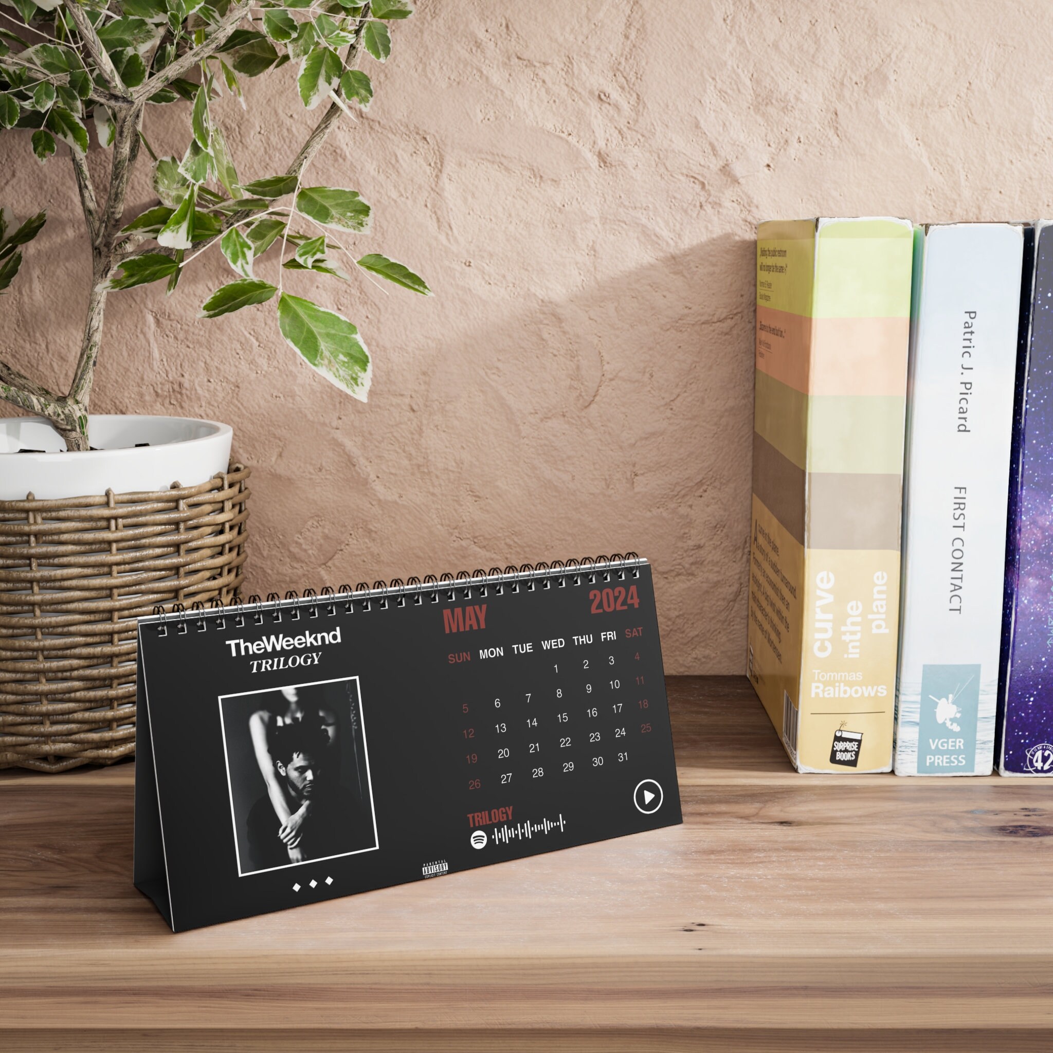2024 Album Desk Calendar 2024 Desk Calendar sold by Henry c Senger