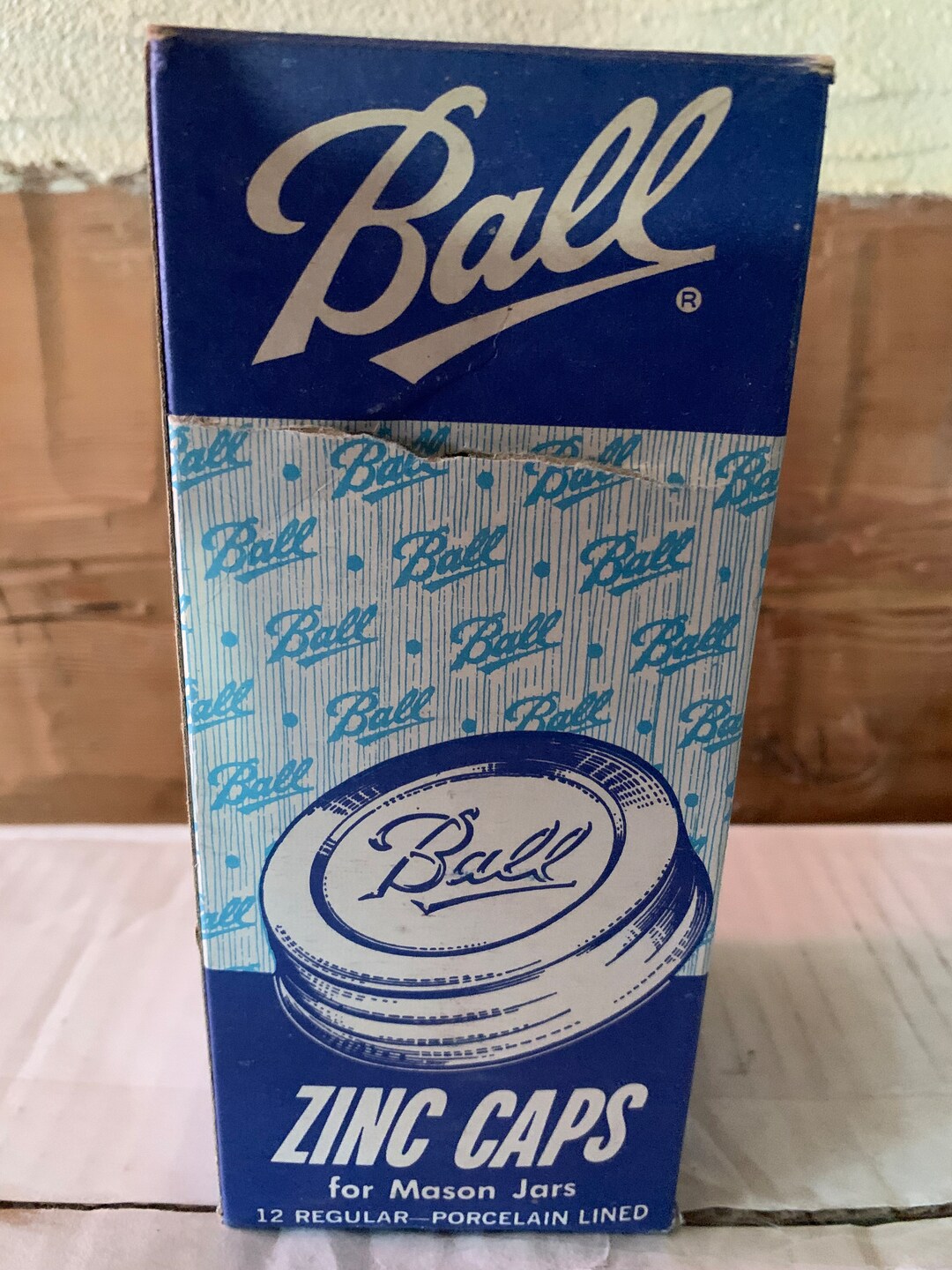 12 Vintage Zinc Canning Jar Caps lids Standard Mouth Size Etsy