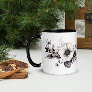 Flowers Mug, Wildflowers Coffee Mug, Nature Mug, Flower Lover Gift, Coffee Mug, Gift mug