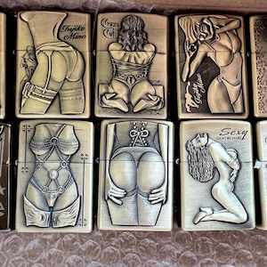 Box of Unique Stylish Brand New Lighters - Vintage Style- Luxury-Extraordinary - VIP
