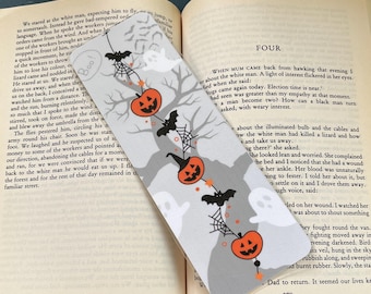Halloween Pumpkin Stack Bookmark