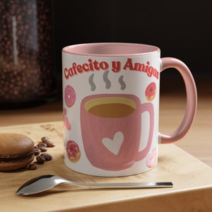 Cafecito y Amigas Mug, Latina Mug, Hispanic Gift, Latin Mug, Mexican Mug, Spanish, Gift for Friend, Amigas, Latin, Latinx