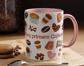 Tazza Pero Primero Cafecito, Tazza Latina, Tazza messicana, Regalo ispanico, Spagnolo, Latina, Latinx, Navidad, Regalo
