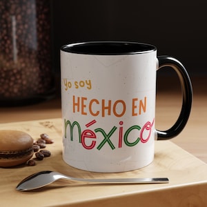 Mexican Mug, Christmas Gift, Regalo de Navidad, Hispanic Gift, Mexico, Spanish, Latinx, Gift for Friend, Sister, Hermana