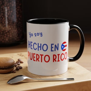 Puerto Rico Mug, Puerto Rico, Puerto Rican Flag, Boricua, La Isla del Encanto, Spanish, Latin