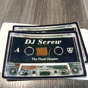 DJ Screw the Final Chapter Transparent Sublimation Screwtape