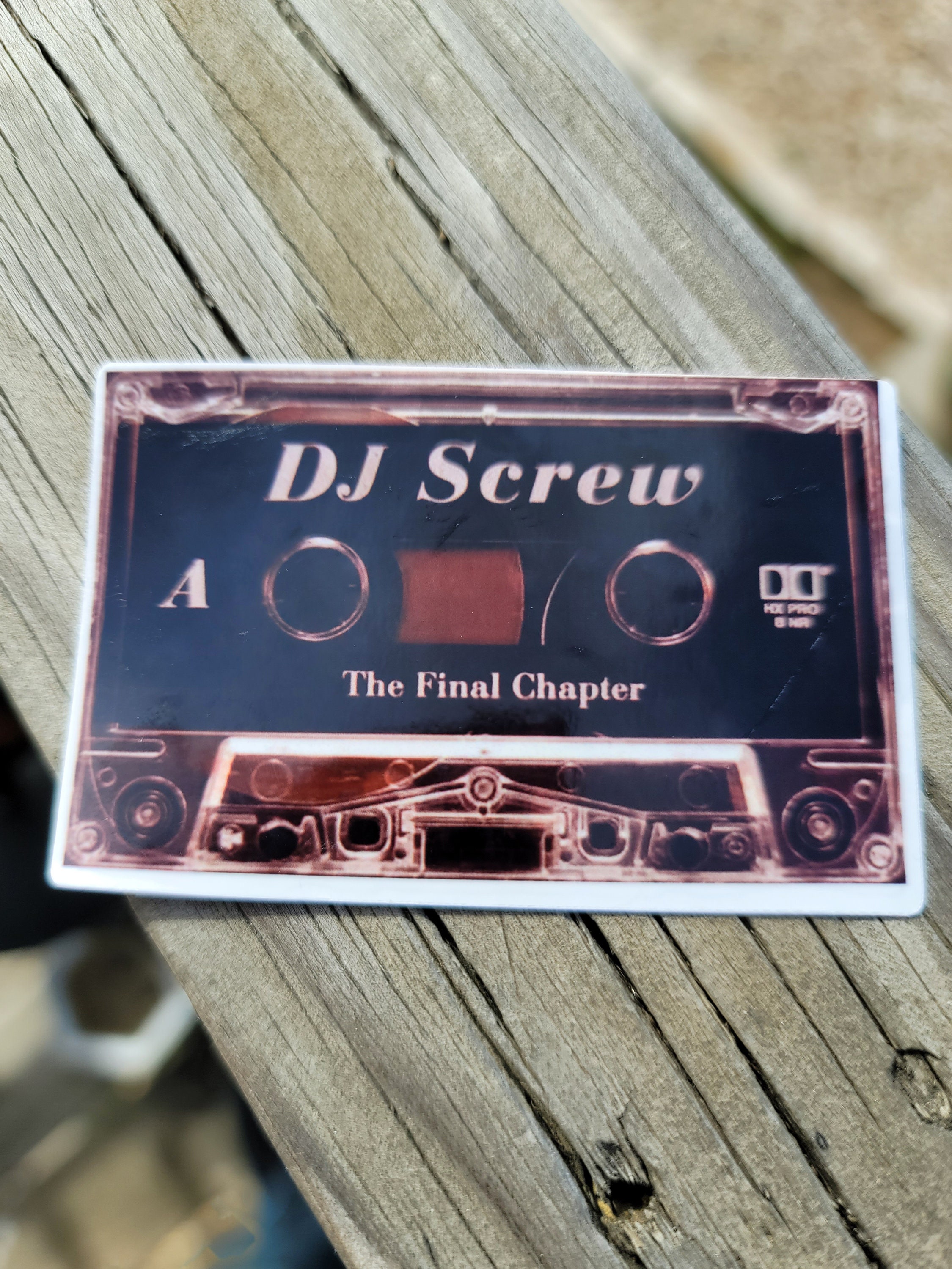 DJ Screw the Final Chapter Transparent Sublimation Screwtape