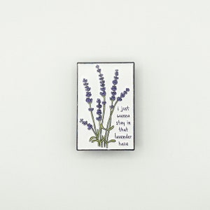 T-Swift Lavender Haze Pin - Midnights Eras Tour Enamel Pin