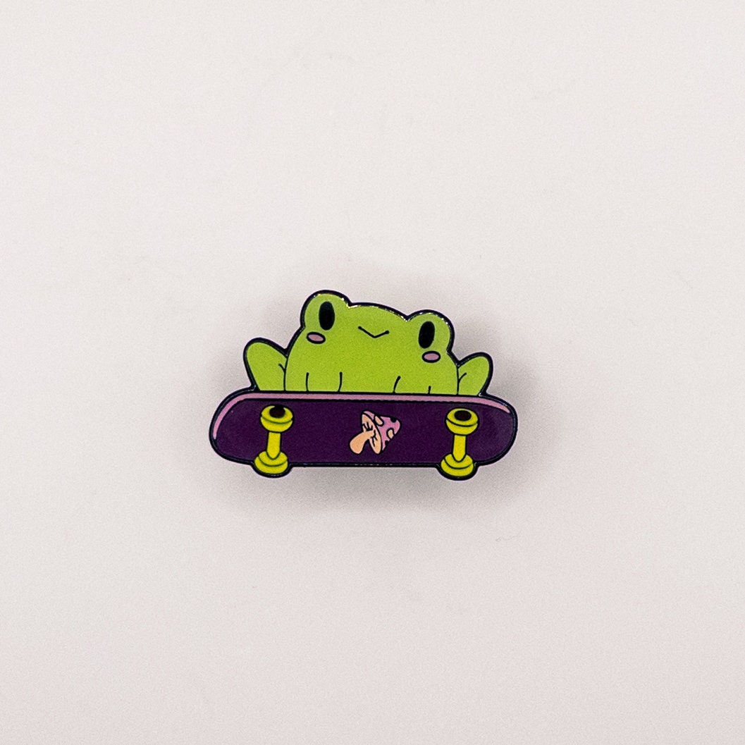 Skater frog Iron on patch, Patches, Patches iron on ,Embroidered Patch  Iron, Patches For Jacket ,Logo Back Patch