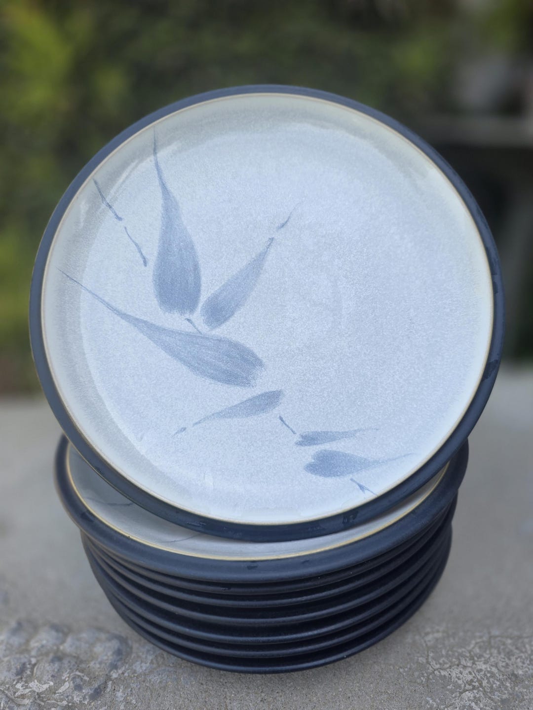 Discontinued Denby Langley Spirit Blue Pattern 9