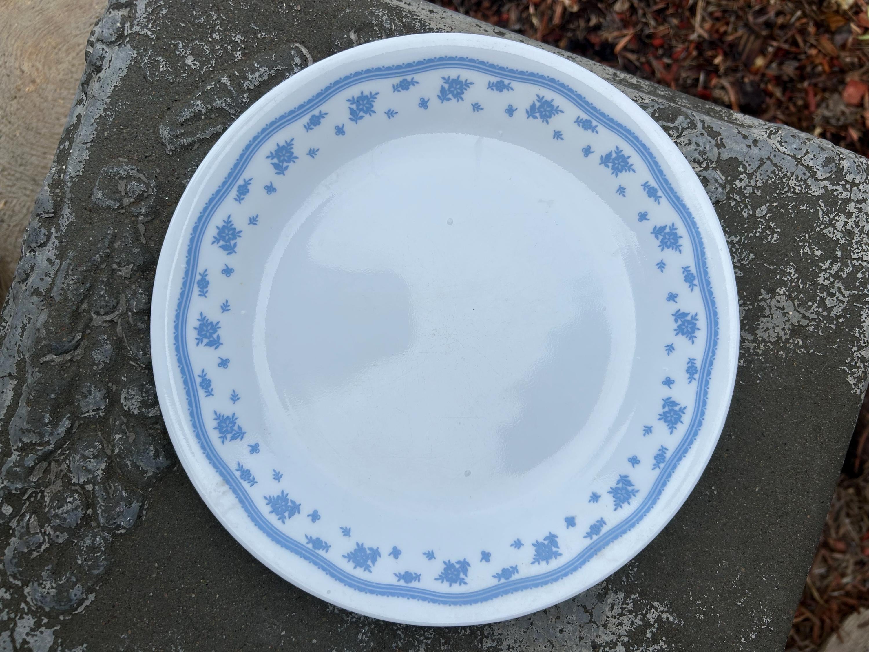 Corelle Morning Blue Plates 10”,8.5”,and 6.5” Sold Individually - Etsy