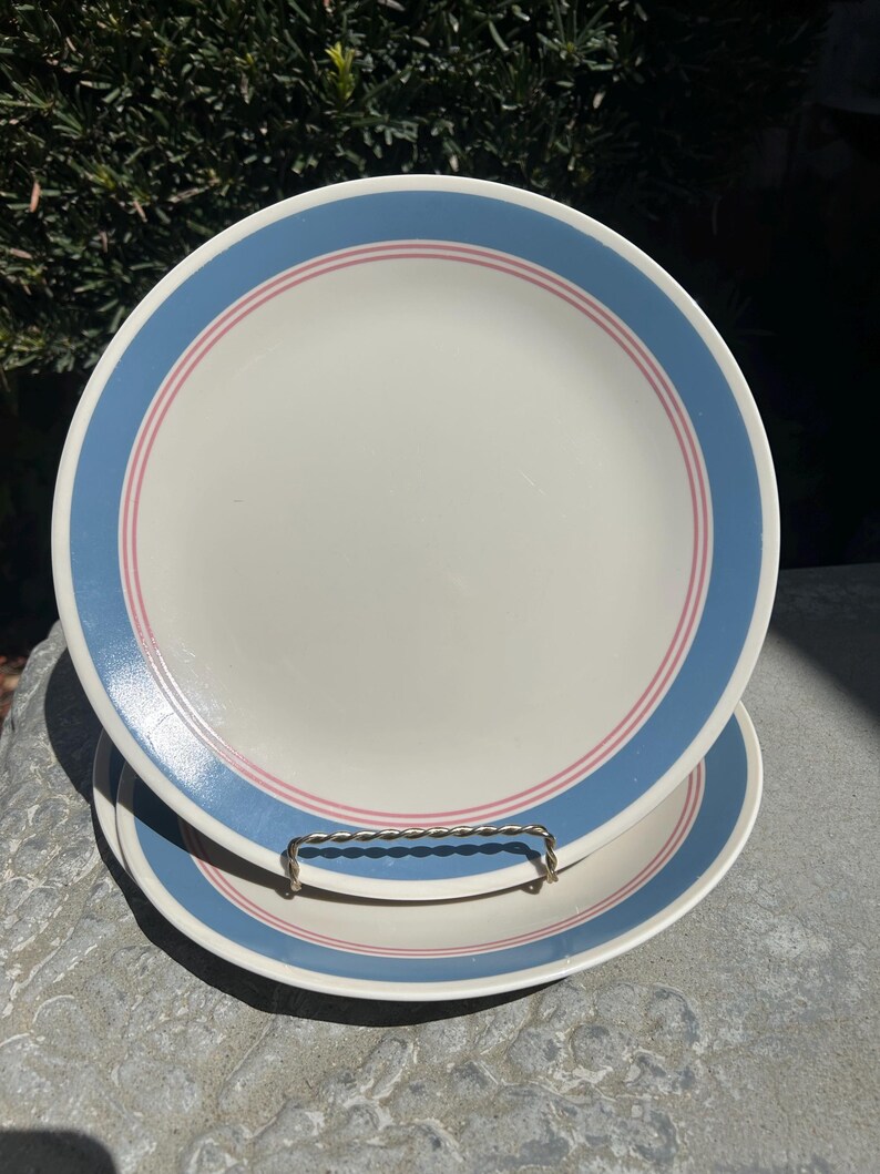 Vintage 3 Corelle Colonial Blue Pattern 10-1/4” Dinner Plates - Etsy Canada