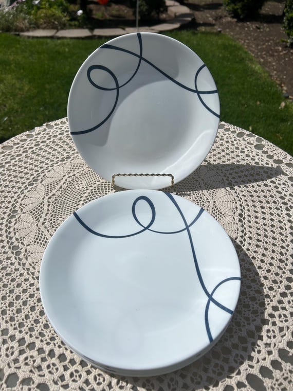 Corelle Lia Swirl Pattern Plates Sold Individually Canada