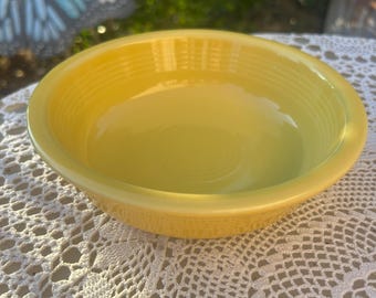 Yellow Fiestaware Platter,Bowls,and mugs Priced Individually