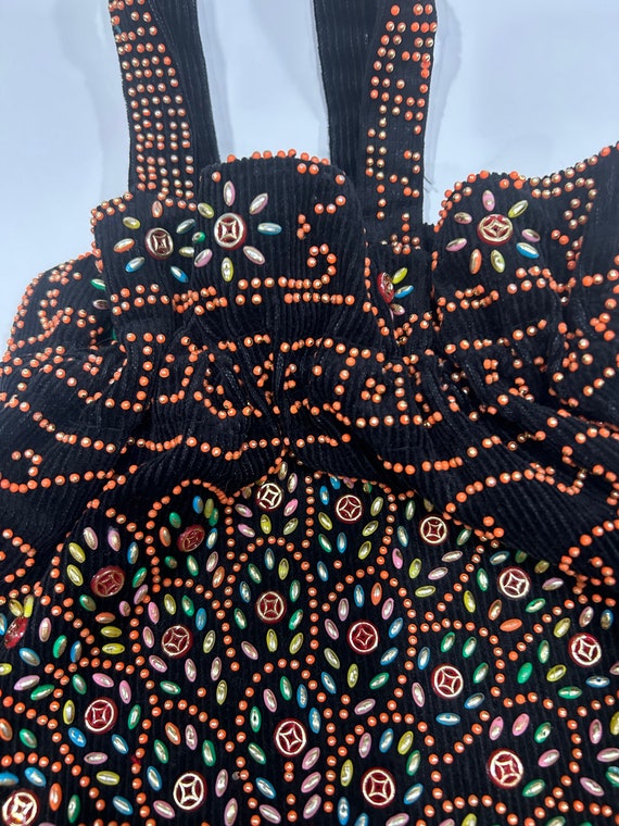 Beautiful Vintage Beaded Peacock Purse - image 4