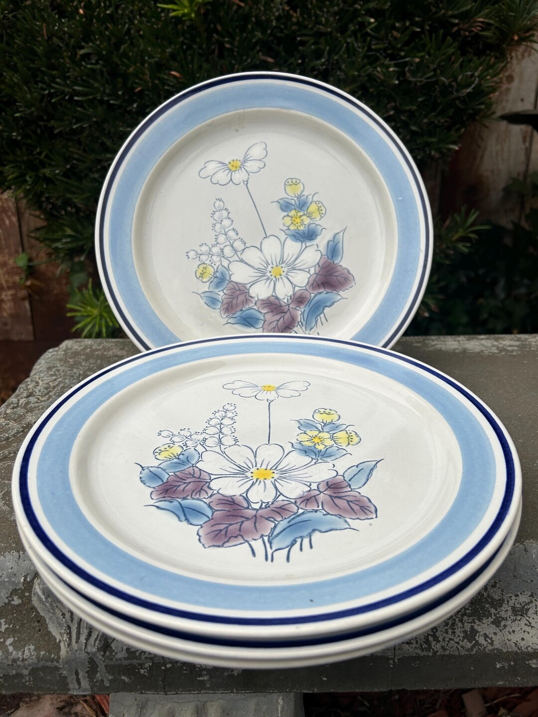 ホワイト花柄食器セット 4点 WEB限定セット】花中華のうつわセット ホワイト｜食器セット