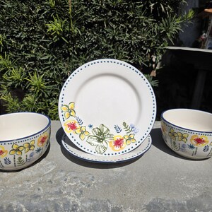 Threshold Goodwin Garden Salad plates and Bowls Priced Individually