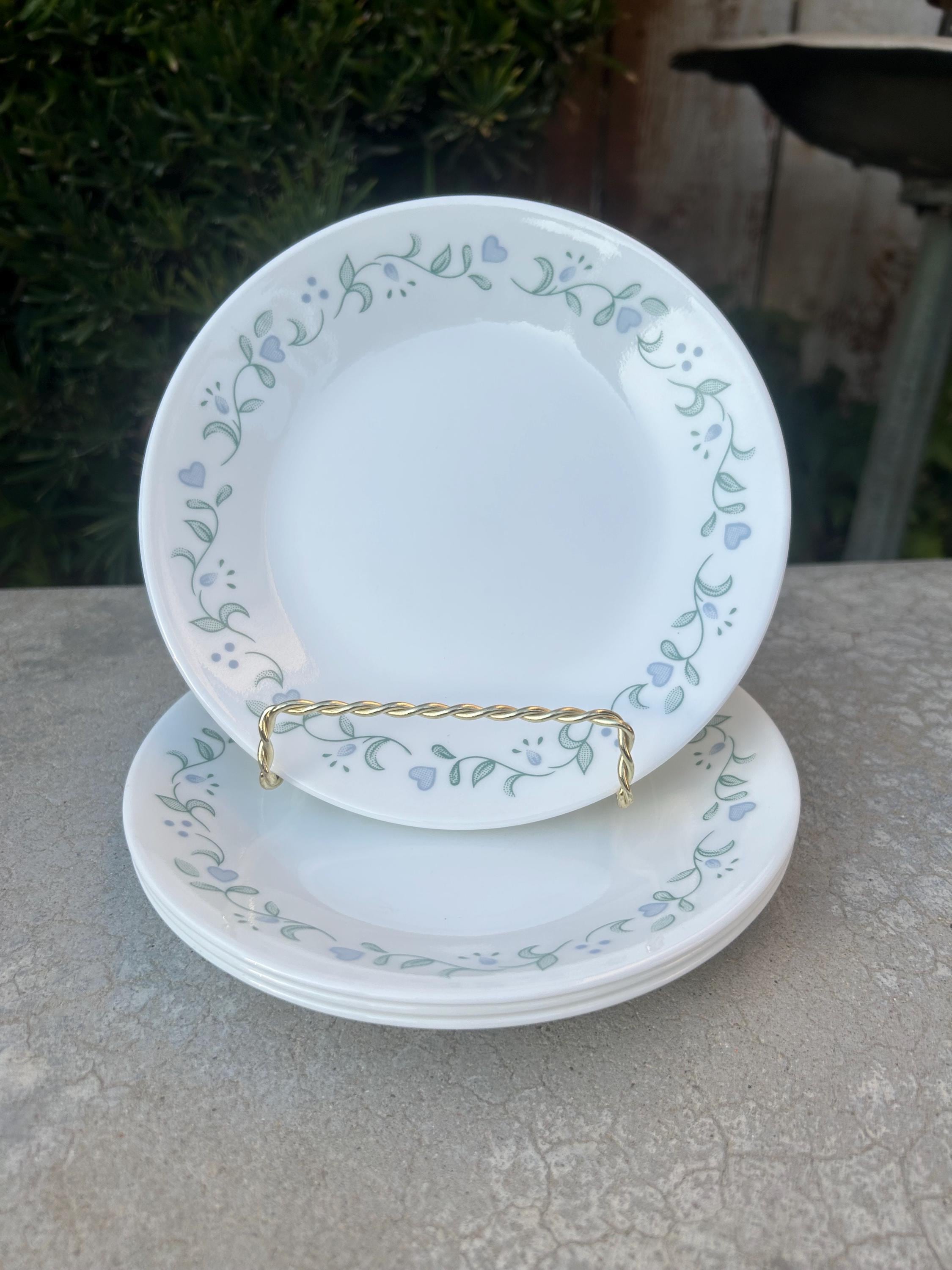 Corelle Country Cottage Pattern 6-3/4” Bread and Butter Plates Priced ...