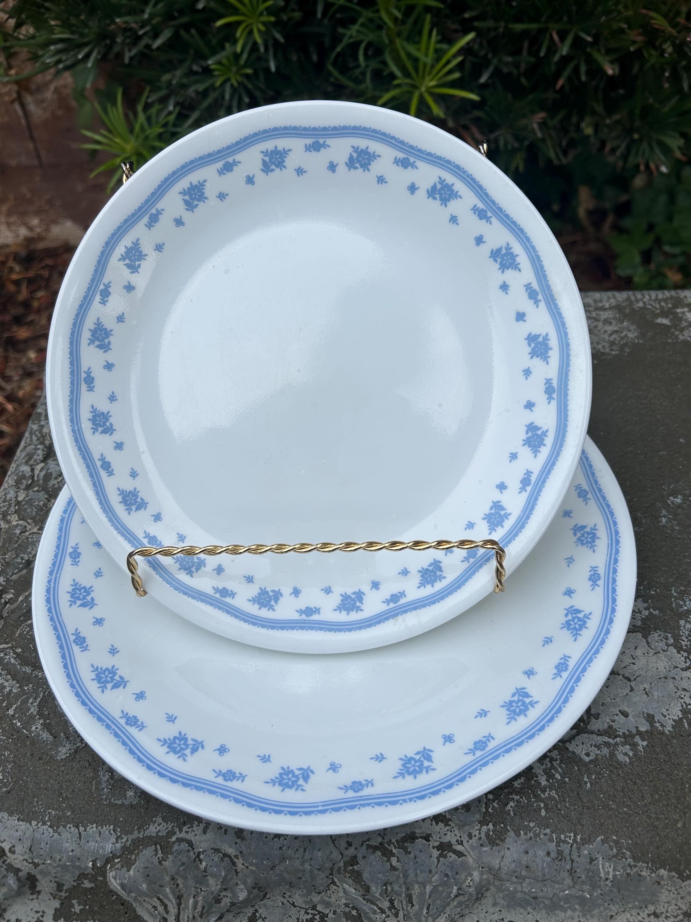 Corelle Morning Blue Plates Sold Individually