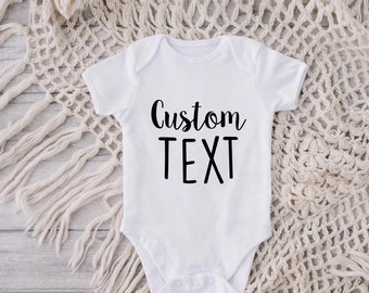 Custom Infant Bodysuit| Custom Bodysuit Personalized Infant Clothing| Gifts for New Baby| Gifts for New Parents| Baby Shower Gift