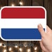 WarlordOne Dutch Flag Sticker Decal - Vinyl Netherlands Graphic-875412