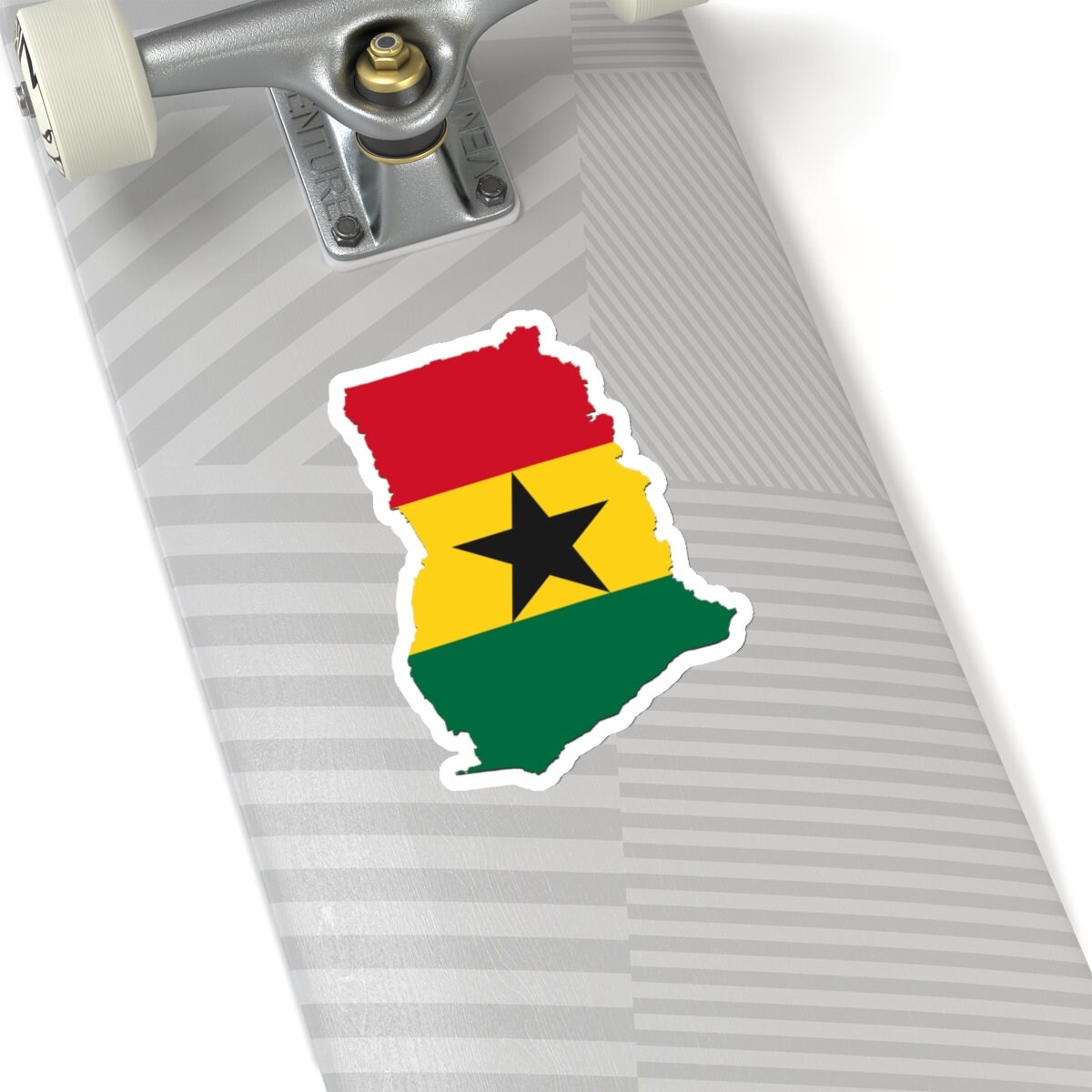 Ghana Map Sticker, Gift for Ghanaians, Ghana Map, Ghanaian Decoration