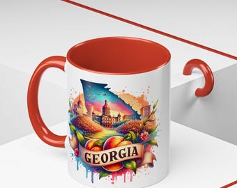 Georgia Coffee Mug: Atlanta Travel Gift Cup