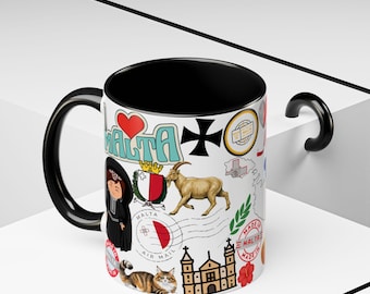 Vaso Shot Malta – Coleccionable, 5x6 Cm, Serie UE De Monumentos