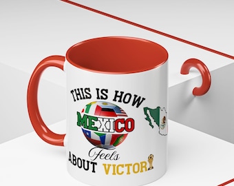 Taza de la Copa Mundial de México 2026: Regalo para aficionados al fútbol, taza de cerámica con orgullo del equipo