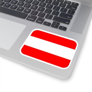 Austria Flag Sticker, Stylish Decal for Cars, Laptops, and More, Show ...