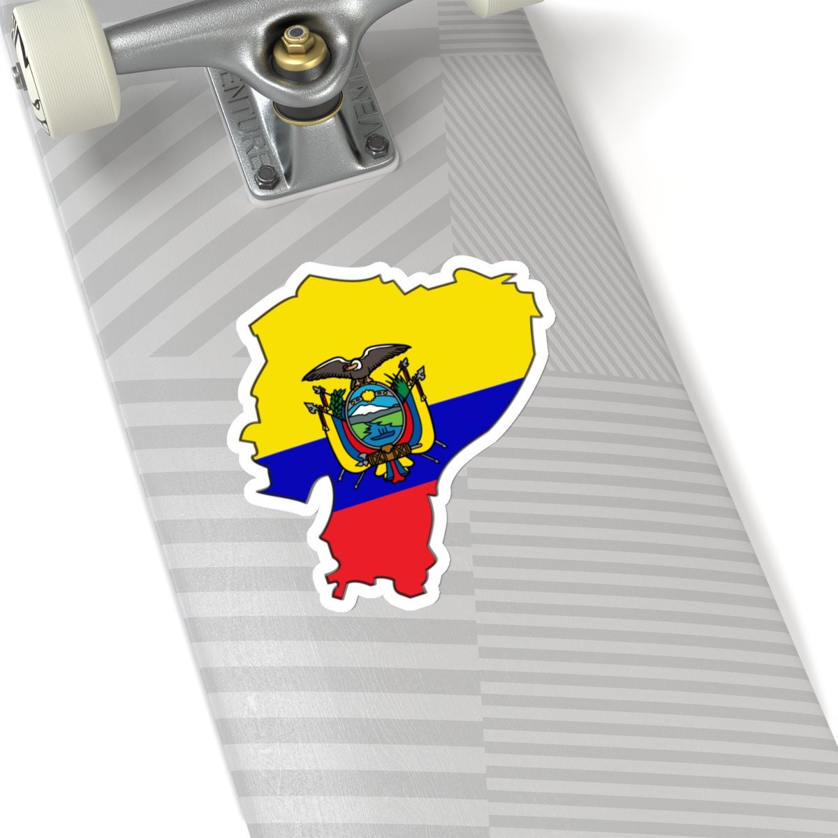 Pacchetto 12 Mini Adesivi Bandiera Ecuador, Rettangolari 33x20 Mm, Autoadesivi Per Valigie E Decorazioni - 3