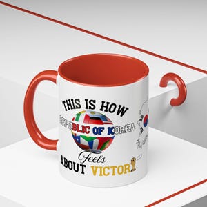 Korea 2026 World Cup Victory Mug: Patriotic Korean Soccer Fan Gift