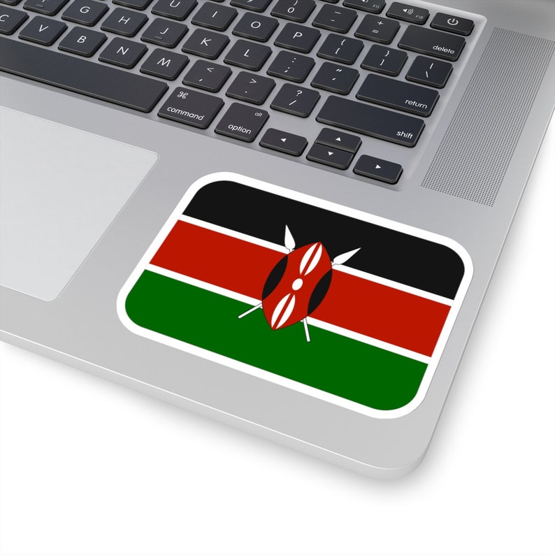 Kenya Flag Vinyl Sticker African Pride Decal, Travel Souvenir ...