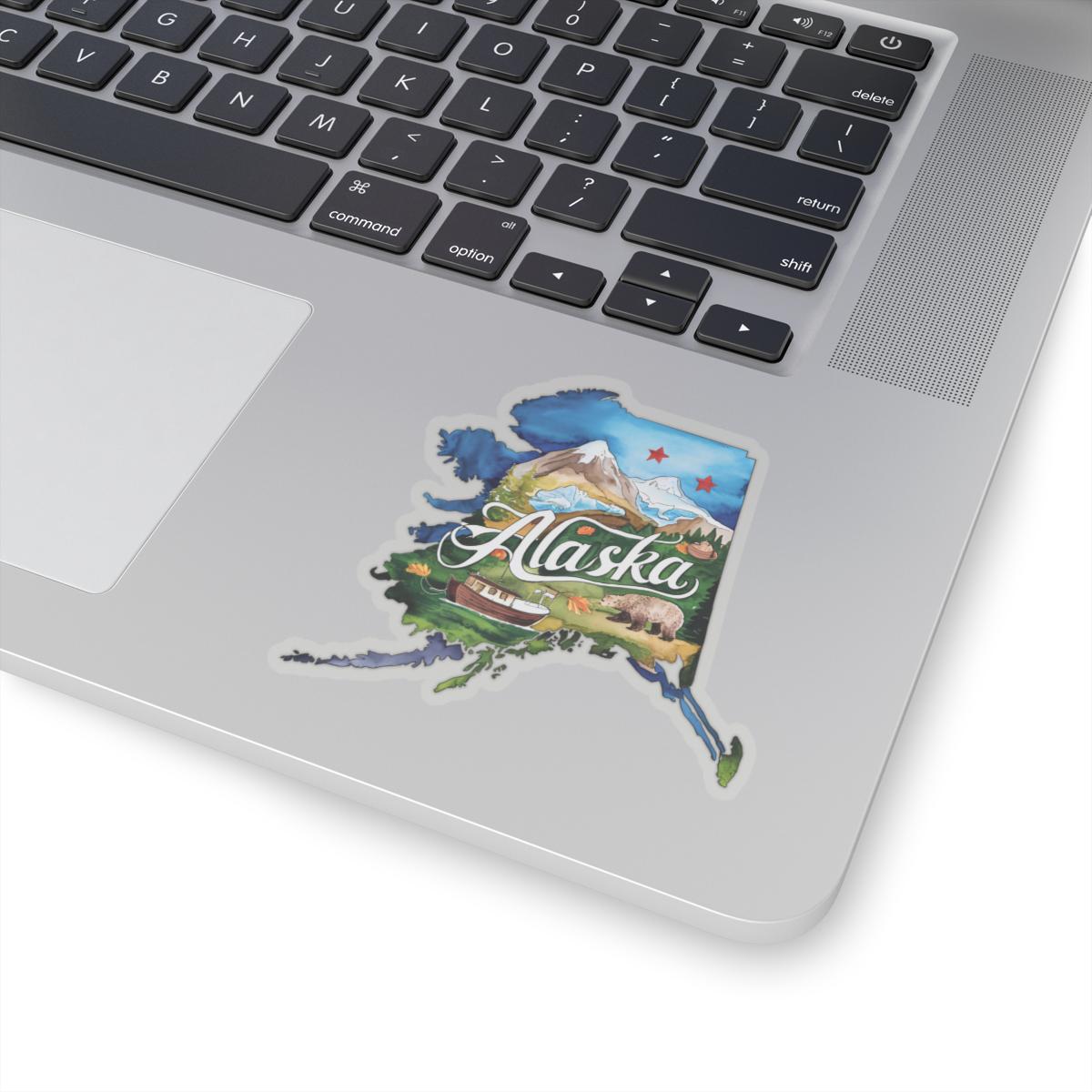 Vibrant Alaska Stickers: Nature Decals for Laptop, Journal - Etsy