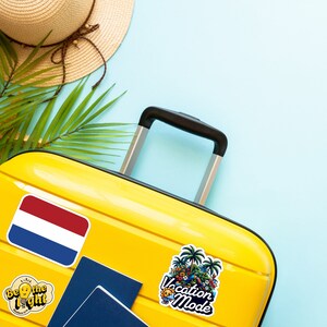 QQSD Netherlands Flag Sticker Dutch Holland Decal In - Foto 2