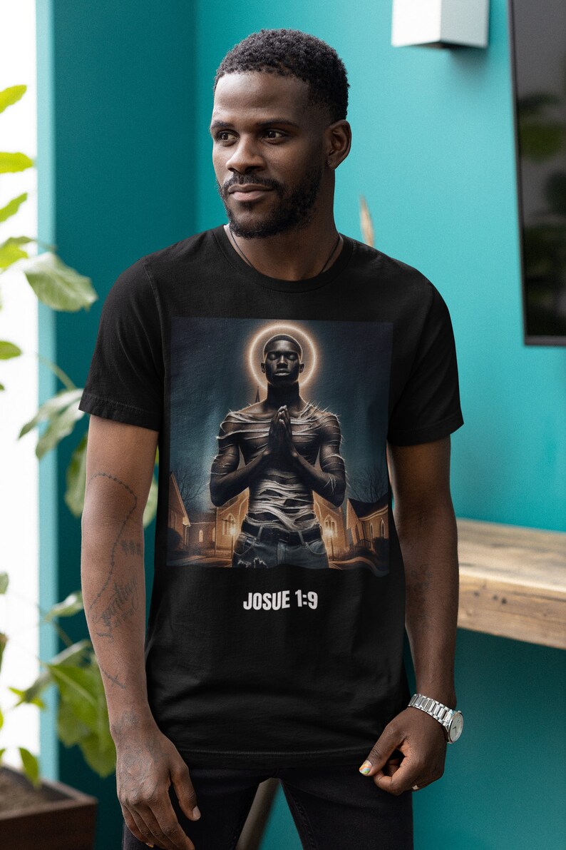 Men's Christian Tshirt, Bible Verse Tshirt, Heavy Cotton Tshirt