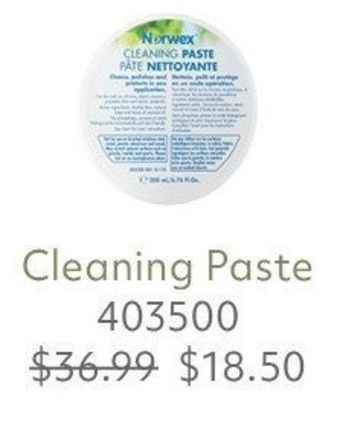 50 off Norwex Cleaning Paste Etsy