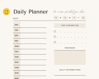 Daily Planner 2023| ADHD Planner| Track daily activities|