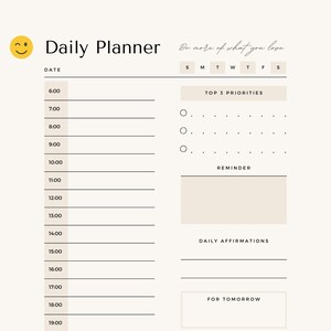 Daily Planner 2023| ADHD Planner| Track daily activities|