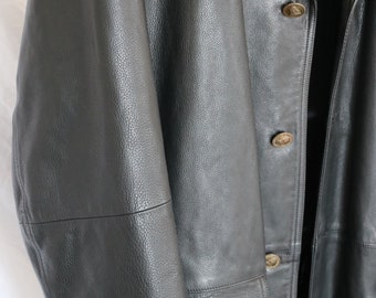 Original 90s Gianni Versace Leather Jacket Unisex - Etsy