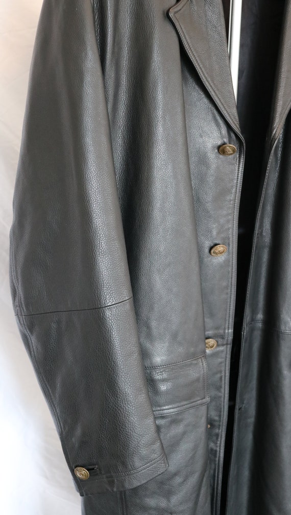 Original 90s Gianni Versace Leather Jacket Unisex - Etsy
