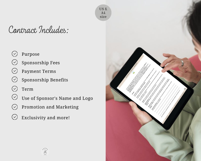Sponsorship Agreement Contract Template Event Sponsorship Template
