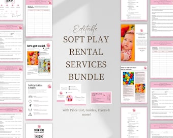 Soft Play Rental Agreement, Bounce House Rental Agreement, Inflatables Rental Agreement Template, Soft Play Set, Liability Waiver