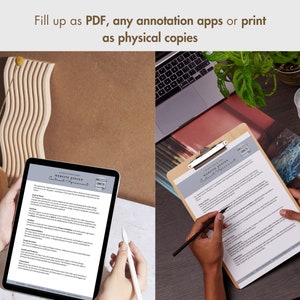 May include: A digital tablet and a clipboard with a website design contract agreement. The text on the contract reads "Website Design Contract Agreement".