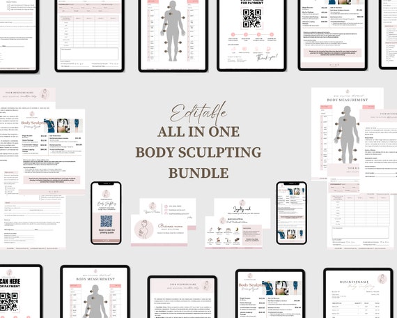 Esthetician Forms, Body Sculpting Forms, Body Shaping Forms, Med Spa Intake Forms, Body Contouring Form, Body Shaping Consent,Fat Cavitation