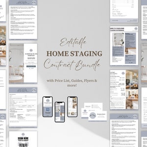 Home Staging Templates, Home Staging Agreement, Home Staging Contract Template, Home Staging Forms, Property Staging Service Agreement,