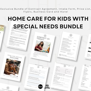 Home Care Agency Forms & Contract Templates, Client Intake Paperwork, Personalized Care Plan, Home Safety Checklist, Employment Contract PDF