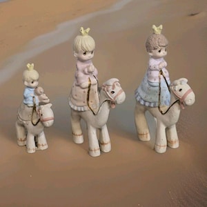エネスコ　プレシャスモーメント　ヴィンテージ クリスマス 人形セット Precious moments nativity wise men - Etsy 日本