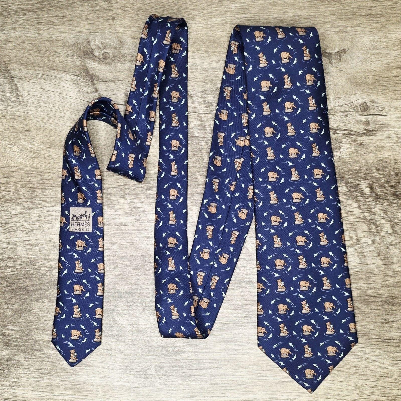 レアHERMESヴィンテージネクタイ Vintage Hermes Ties - Etsy